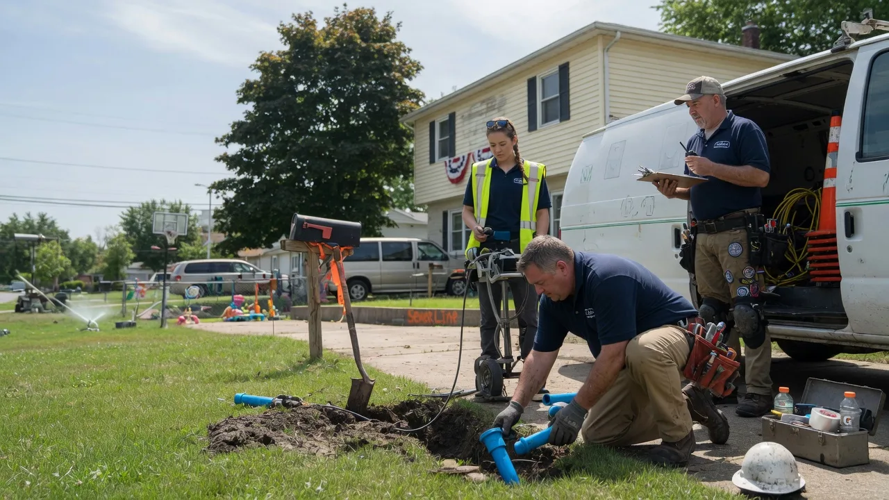 Slab Leak Repair in South Charleston, OH near me